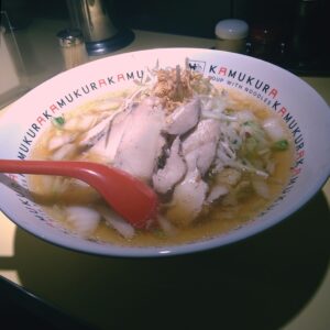 どうとんぼり神座の鶏柚子塩ラーメン